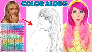 Color Sabrina Carpenter With Me | COLOR ALONG WITH KIMMI