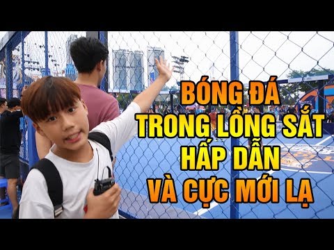 Thử Thách Bóng Đá Đi Xem Bóng Đá Trong Lồng Sắt Gay Cấn Hồi Hộp Và Cực Lạ