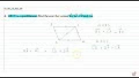 `A B C D` is a quadrilateral. Find the sum the vectors ` vec B A` , ` vec B C ,` and ` vec D A` .