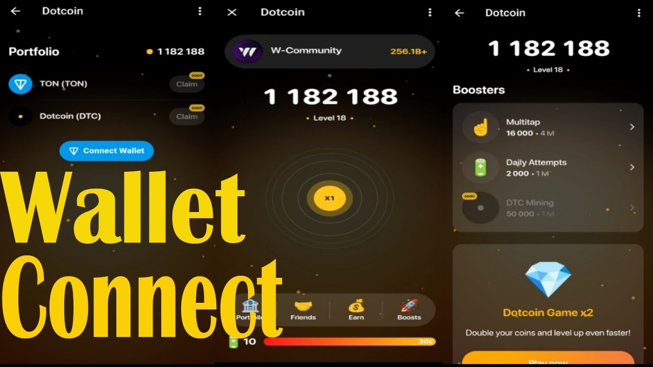 Dot coin Airdrop Claim | Ever wallet connect to Dot Coin | Telegram Bot