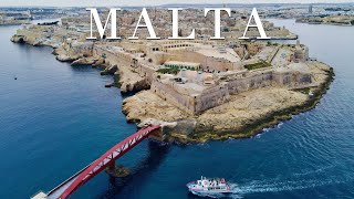 The Beauty of Malta 🇲🇹 from the Air | 4K Cinematic Drone | Valletta, Sliema, Mdina & Gozo