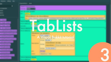 How to customise the tablist with the PlaceholderAPI! | Visual Bukkit tutorial Ep.3