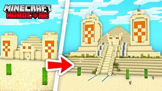 J'ai amélioré un TEMPLE du DÉSERT sur Minecraft Hardcore