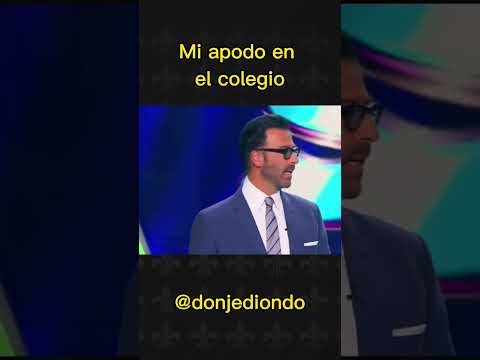 Mi apodo en el colegio