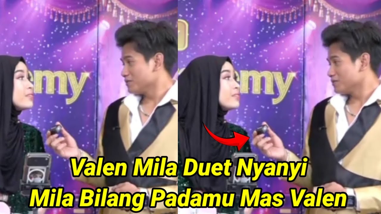 Valen Mila Duet Nyanyi, Mila Salah Lirik Mila Bilang Padamu Mas Valen !