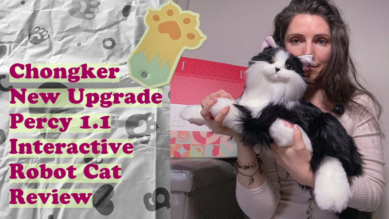 Chongker Percy Interactive Robot Cat Review | New Upgraded Percy 2025