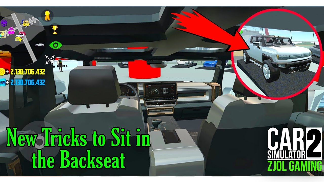 New Tricks to Sit in the Backseat - Car Simulator 2 New Update - YouTube