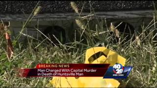 Man charged with capital murder in death of a Huntsville man