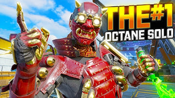 THE RANK #1 Octane SOLO in Apex Legends