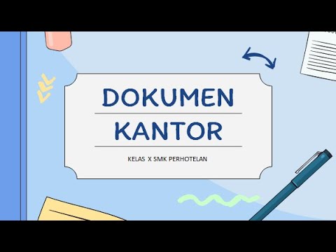 Video: Fungsi Apa Yang Dilakukan Karakteristik Sebagai Dokumen?