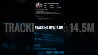 I Tracked @aaryankelvin 14.5M Followers Live! 💀 #shorts