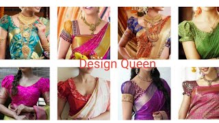 Balloon Sleeve Blouse For Saree Puff Sleeve Blouse Designs Blouse Designs Photos