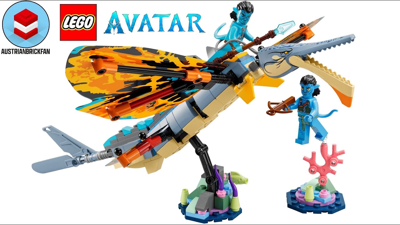 LEGO Avatar 75576 Skimwing Adventure - LEGO Speed Build Review 