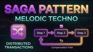Saga Pattern | Melodic Techno for Distributed Transactions & Microservice Coordination 🔀