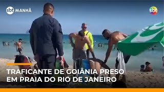 Fugitive drug dealer arrested while enjoying the beach in Rio's South Zone | #SBTMorning