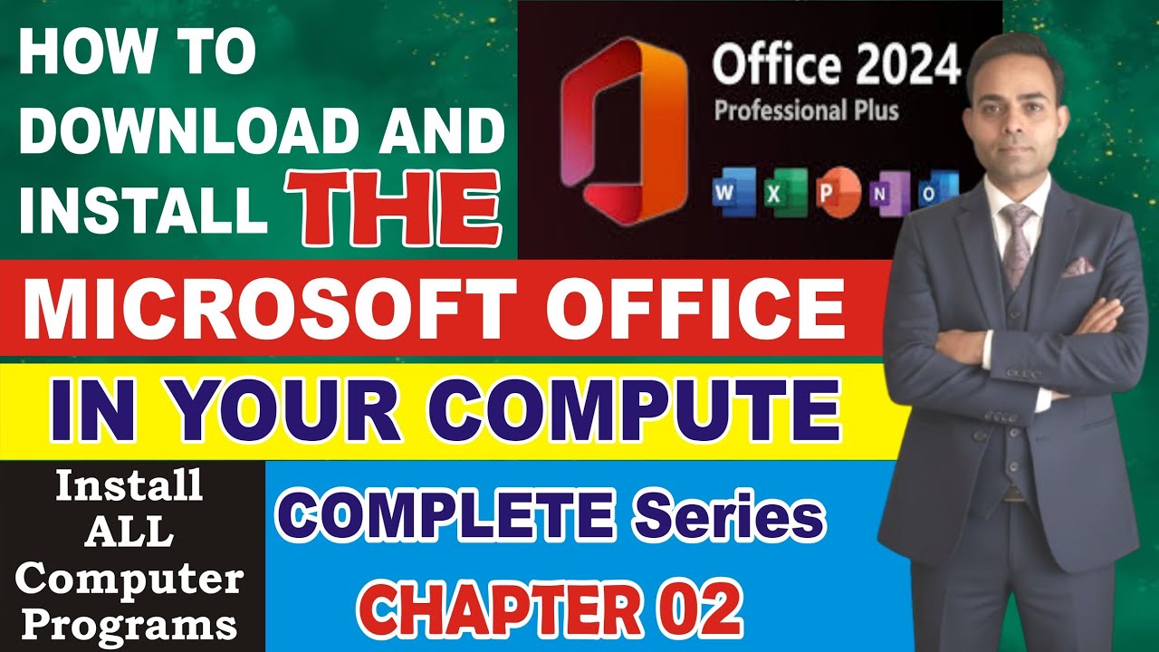 How to Install Microsoft Office / Install All Computer Programs Series ...