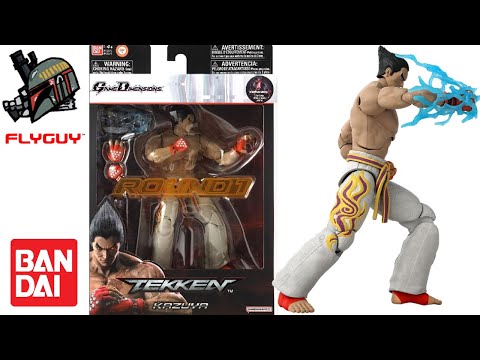 Bandai Tekken Kazuya Mishima Game Dimensions Toy Action Figure