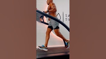 Testing out a #WOODWAY treadmill @safesweat8441 #hybridathlete #stayhard #keephammering #fitness