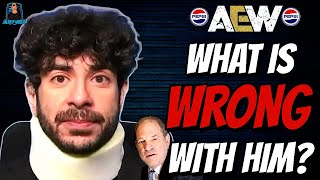 Tony Khan Wears Neck Brace to NFL Draft and Calls WWE the "Harvey Weinstein" of Wrestling!