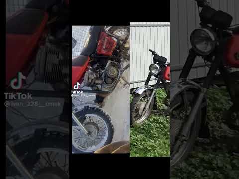 Не судите мотоцикл по его возрасту 🥺❤️ #мотоцикл #иж #планета5 #юпитер5 #ссср #мото #любовь