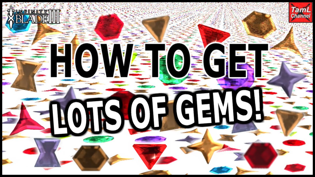 Infinity Blade 3 How To Get Lots Of Gems Youtube