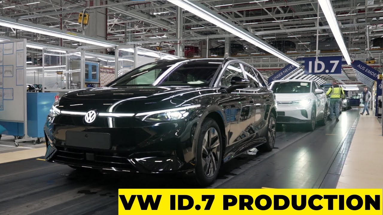Volkswagen Factory Tour at Emden Plant (Germany) | VW ID.7 Production