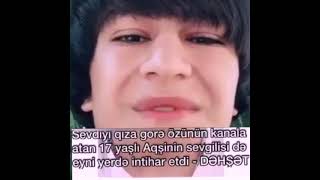 Dəhşət Əliyev Aqşinin Sevdiyi Qızın Sudan Çıxartma Anı Aliyev Aqsin Sevgilisi Kda Batdı