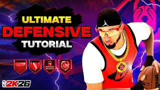 How to Play LOCKDOWN DEFENSE 🔒| The ULTIMATE LOCKDOWN BUILD + DEFENSE TUTORIAL in NBA 2K26 🔥
