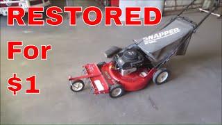 How To Rebuild Your Lawn Mower.