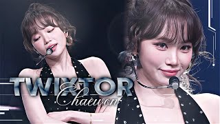 Twixtor Clips 4K Chaewon Facecam Come Over 250314 Le Sserafim