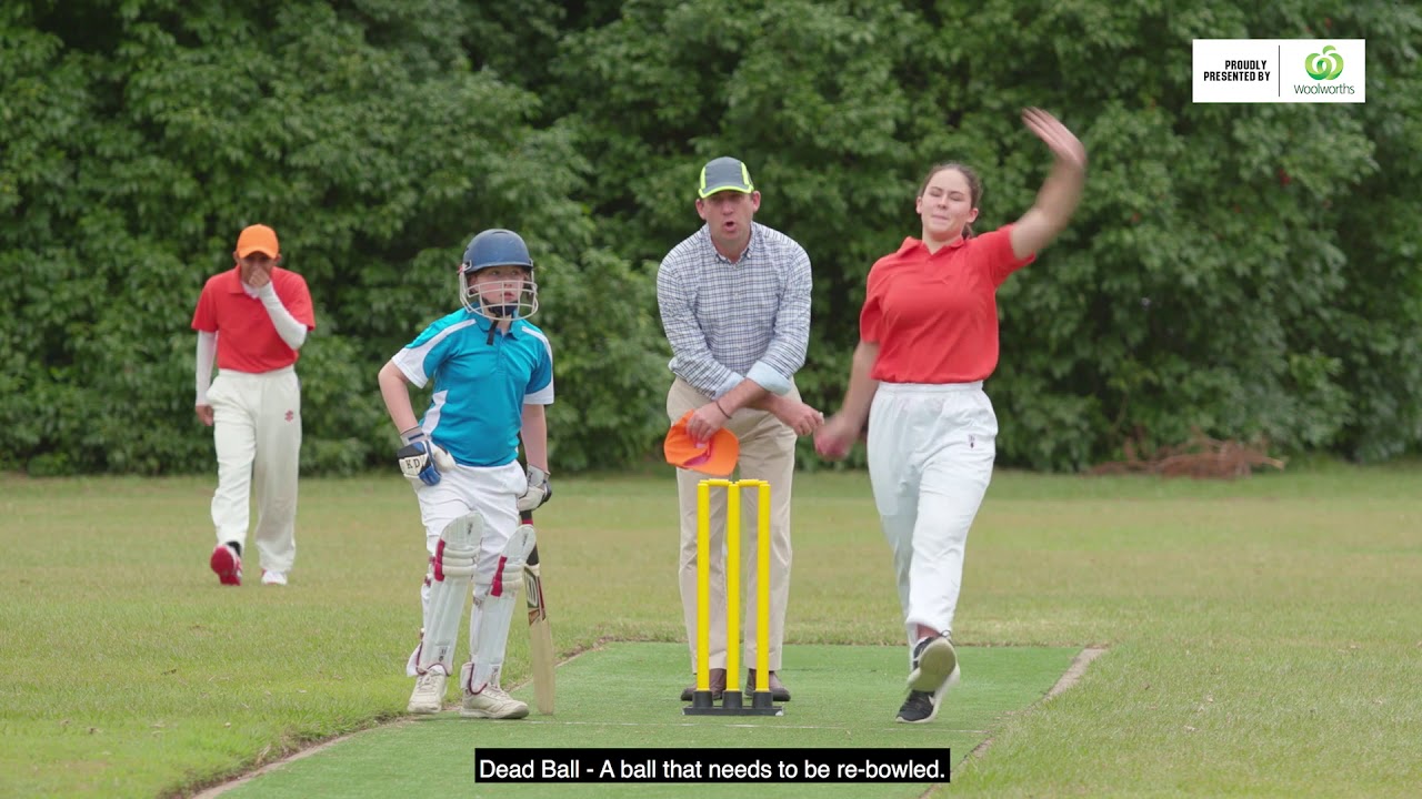 Umpiring a Junior Cricket match