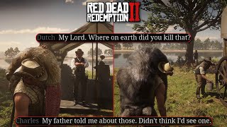 The Gang's Reaction to Arthur's Hunting of Legendary Animals | RDR2