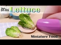 How To Miniature Lettuce Tutorial // DIY Miniature Food // SugarCharmShop