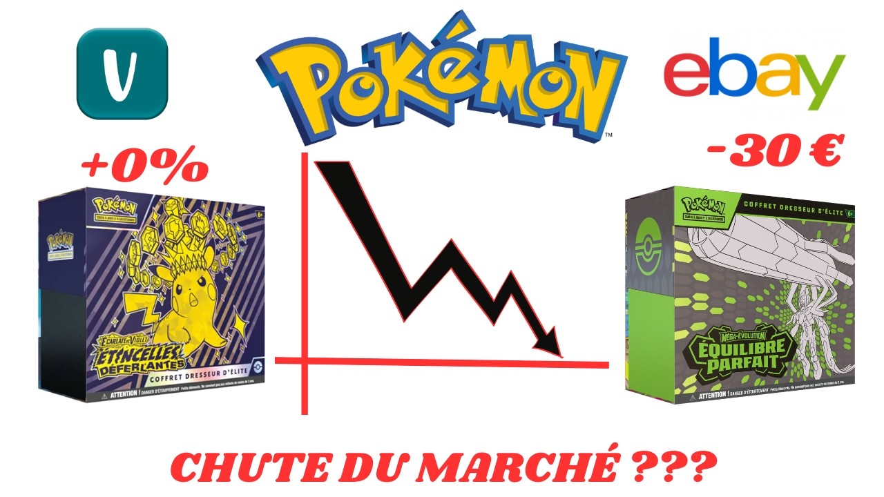 LA CHUTE DU MARCHÉ EST LANCÉ ??? INVESTISSEMENT POKÉMON