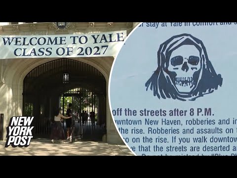 Yale students welcomed to campus by ominous Grim Reaper crime survival guides: ‘Good luck’