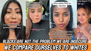 Latinos Admit They Want To Be White And  Blacks Intimidate Them.