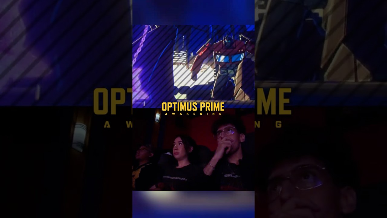 WOW🤯! OPTIMUS PRIME VS MEGATRON EPIC SHOWDOWN🔥 #transformers #new #shorts #reaction