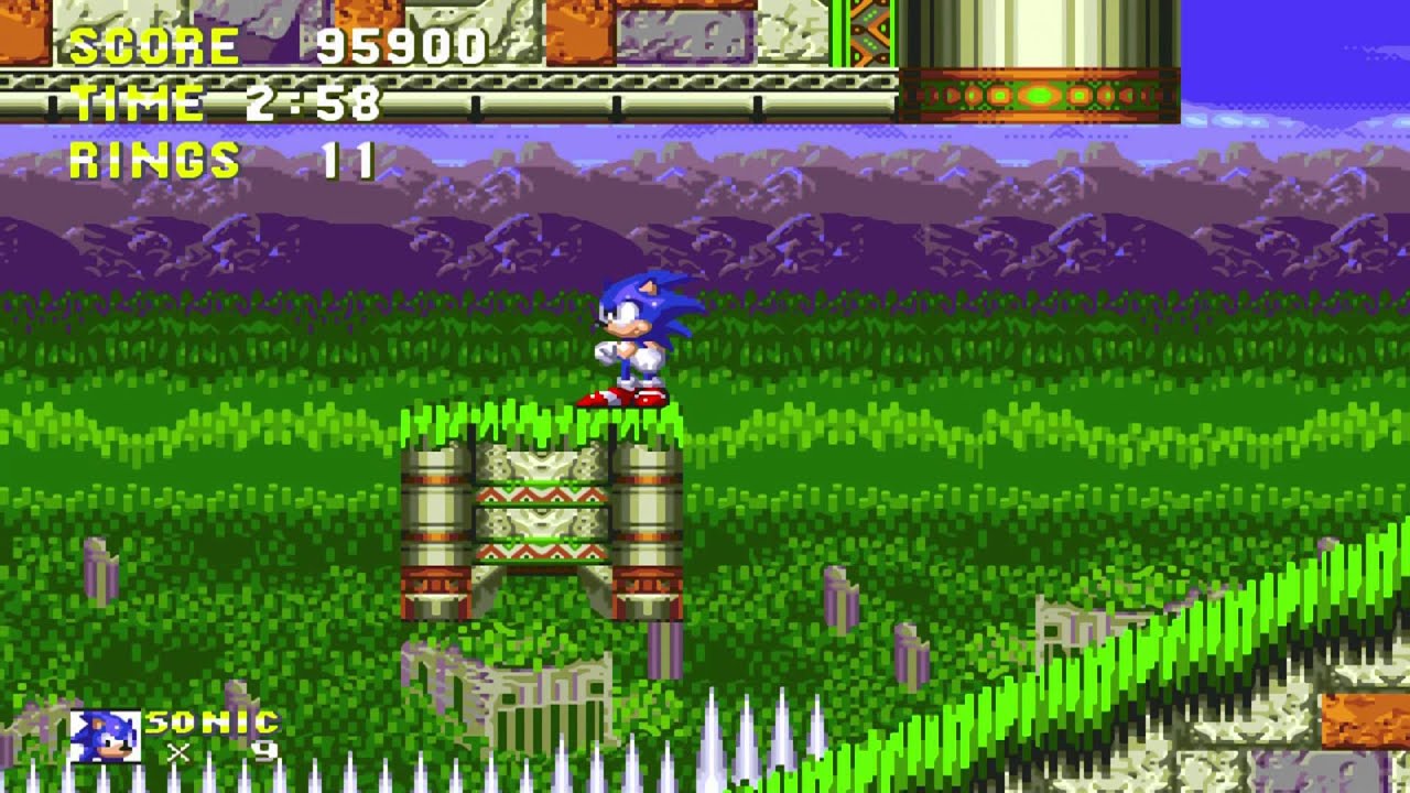 Sonic The Hedgehog 3 Knuckles Sonic Marble Garden Zone Act 1