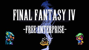 FF4 Free Enterprise - Attempt 71 (Struggle-R Practice)