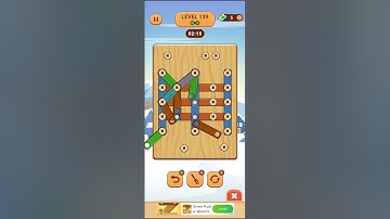 Wood Nuts & Bolts puzzle level 139 walkthrough