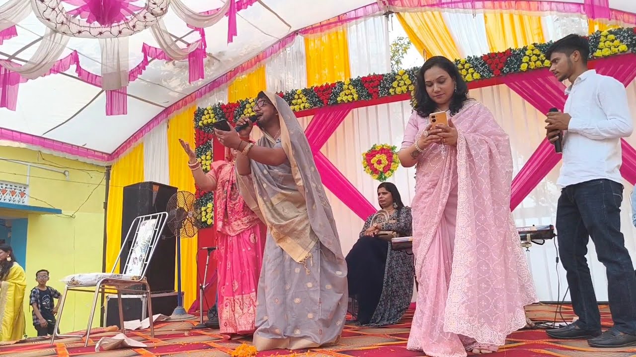 लंगड़ी बुआ और सुमित मिश्रा में हुआ मुकाबला गारी गीत ll लंगड़ी बुआ ll अवधि ll कॉमेडी 