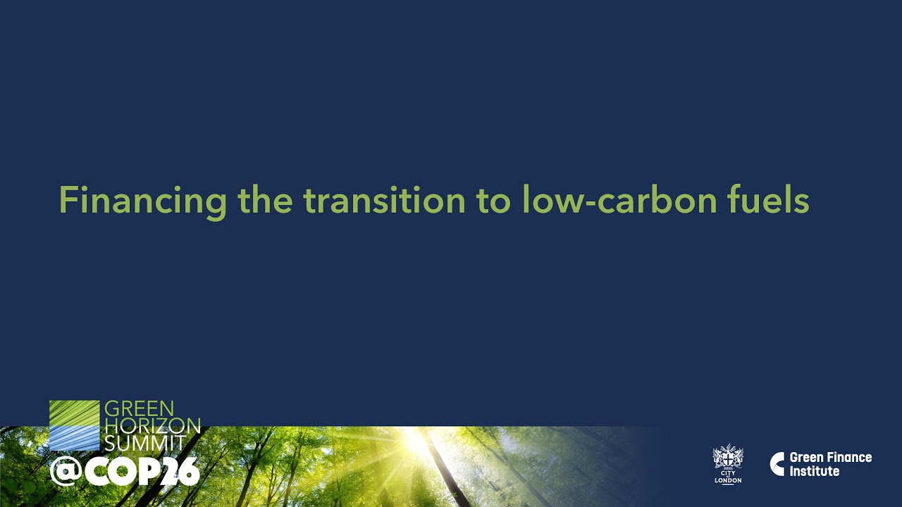 Financing the transition to low-carbon fuels
