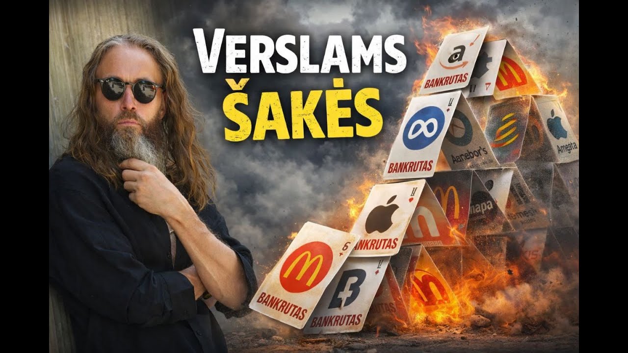 Verslų griuvimo metas. Kodėl dauguma verslų grius kaip kortų kaladės. Kas iš tikrųjų verslininkas?
