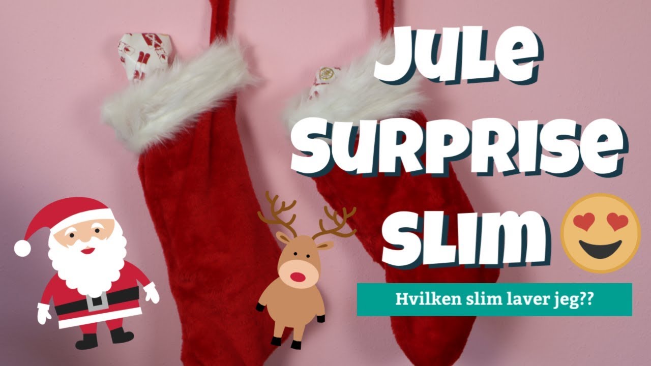 DIY surprise juleslim 😱😱🎄