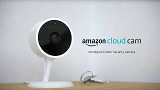 Amazon Cloud Cam Indoor Security Camera, works with Alexa