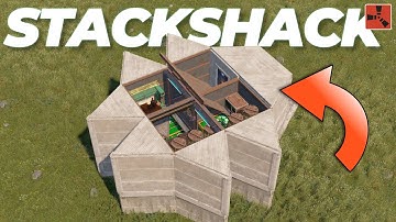 STACKSHACKS | FLOORSTACKED 2X2 Bunkers / Base Cores | RUST