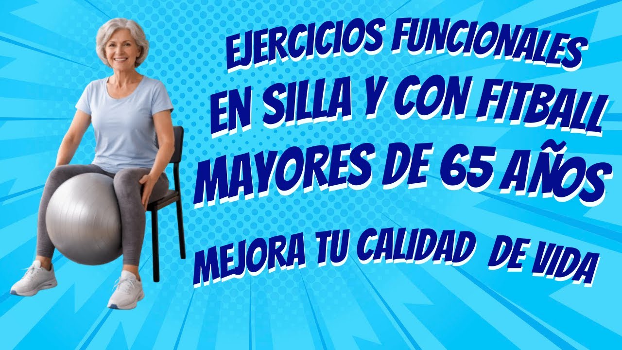 Ejercicios funcionales para mayores de 65 años 