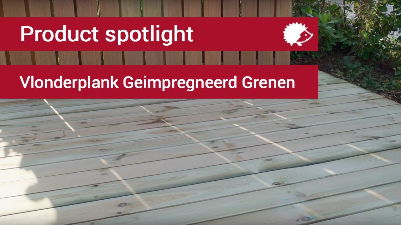 Product Spotlight: Vlonderplank Grenen Geimpregneerd