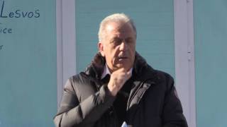 Δήλωση Επιτρόπου Δ. Αβραμόπουλου κατά την επίσκεψή του στη Λέσβο, 18/1/2017