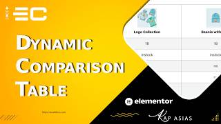 Automatically Create Comparison Tables in Elementor (Dynamic Table Widget Demo)